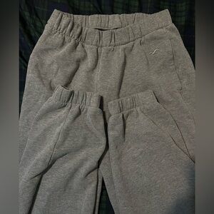 HOLLISTER grey joggers